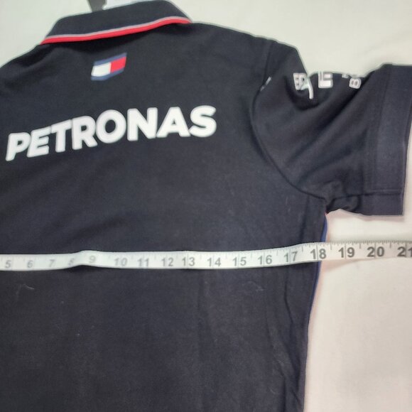 New Petronas Mercedes AMG F1 Racing Polo Shirt Women (L) - Picture 7 of 7